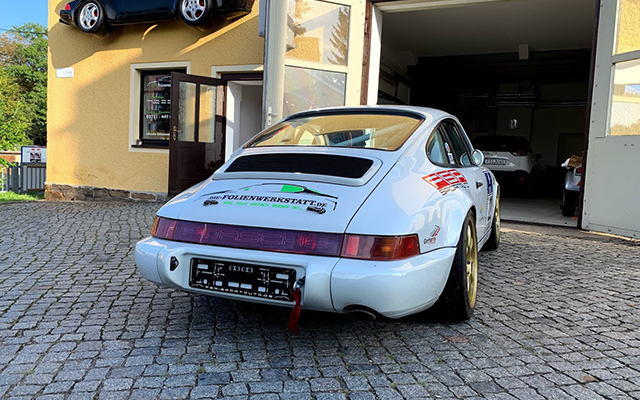 Porsche 964 Cup | Werbebeschriftung