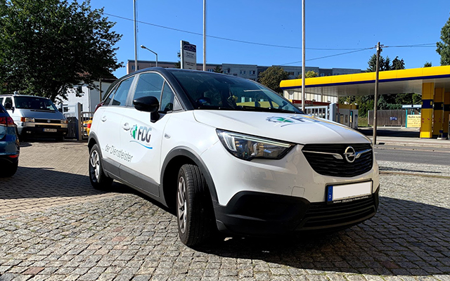 Opel Crossland X | Werbebeschriftung